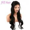 Lace Front Wig Natural color Loose Wave Brazilian Malaysian Virgin Human Hair Full Lace Wig Unprocessed Cheap For Selling246Z