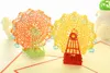 Creative Handmade Paper 3D Pop Up Happy Birthday Greeting Cards For Kids Children Festive Party Supplies