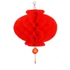 New Year Christmas Decoration Waterproof Red Chinese Paper Lanterns For Outdoor Hanging Festival Lantern Free Shipping ZA4921