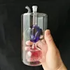 Tuyaux de fumée Narguilé Bong Verre Rig Huile Eau Bongs Super grand narguilé en verre avec bobines de fleurs supérieures et inférieures