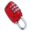 Zink-Legierung Sicherheit 3 ​​Kombination Reise-Koffer Gepäck Code Lock Padlock