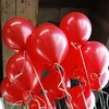 100pcs Forniture per feste Elio / Lattice Balloon Air Balls Gommone Giocattolo Gonfiabile Decorazione del partito di nozze Happy Birthday Christmas Baloon 100pcs