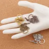 Alloy Grape Leaf Bracelet Toggle Clasp Hooks Antique Silver/Gold/Bronze/Copper Jewelry Findings Fit Bracelets L872 52sets/lot