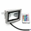 Outdoor RGB LED Flood Light Real Alta Potenza 10W 20W 30W 50W 100W Proiettore Lampadina impermeabile IP66 Lampada con telecomando Luci per vacanze