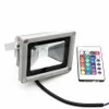 Utomhus RGB LED Flood Light Real High Power 10W 20W 30W 50W 100W Floodlight Bulb Vattentät IP66 Lampa med Fjärrkontroll Semesterljus