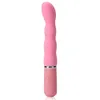 Consoladores 10 modos Vibrador de silicona Punto G Vibración Clítoris Estimular Consolador masajeador # T701