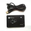 125KHz Black USB Proximity Sensor Smart rfid id Card Reader EM4100,EM4200,EM4305,T5577,or compatible cards tags no need driver