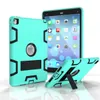 A 타입 헤비 듀티 Shockproof Kickstand Hybrid Robot Case Cover iPad Pro 9.7 Pro 10.5 iPad 2 3 4 Air 1 Air 2 10pcs / lot