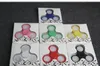 EDC Rainbow Spinner LED Tri Spinners Toys 3 Modes Luminous Light Hand Spinner with Switch ON OFF by DHL3476794