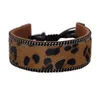 Großhandel – Damen-Retro-Armbänder aus braunem Leder, hochwertiges Leopardenmuster, weiche, bequeme Sommer-Accessoires für Damen