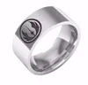 Venda de anel de filme de casal gravado com símbolo jedi, anel alto de aço inoxidável polido, joia de presente para homens2549434