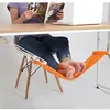 Wholesale- Easy Disassemble Travel Foot Rest Hammock Relieve Foot Fatigue Stand Office Home Leisure Desk Feet Rest Hammock