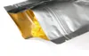 18x26 cm Folha de Alumínio Embalagem de Laminação Zip Lock Alimentos Mylar Sacos Médicos Gelo Lanches Café À Prova de Fumaça Pacote de Vedação a Calor Saco Reclosable