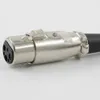 Mikrofonkabel XLR Kvinna till 1/8 "3,5 mm jackplugg Manlig ljudledning 3,5 m datormikrofon ledning