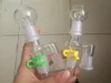 Soulton Glass Percolator Reclaim Catcher 유리 봉 및 파이프 용 14mm 18mm 남성 여성용 애쉬 포수 Reclaim Ash Catcher Adapter Sets Smoking