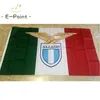 Itália S.S. Lazio SpA 3*5ft (90cm*150cm) Poliéster Serie A bandeira Bandeira decoração bandeira voando casa jardim bandeira Presentes festivos