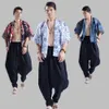 Herrjackor grossist- mens 2022 jacka tryck casual män lös kappa gata japan stil hiphop kimono linne överrock q3831