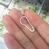 white safety pins