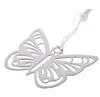 DHL Butterfly Zakładki Metal Z Tassels Papiernicze Prezenty Ślubne Uchwyty ze stali nierdzewnej Zakładki 5.7cm * 5,1 cm