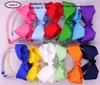 Serrated Hair Hoop Weave Headband 10mm Plasthuvudband med båge Hårbanor Fashion Ribbon Hairband Girls Headwear Hair Tillbehör 20st