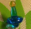 2017 Buntes universelles solides Glas UFO -Kohlenhydrat -Kappen Süßes Kuppel für Quarz -Knallernägelglaswasser Rohre kostenloser Versand
