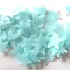 Whole100Pcs 3D Glow Stickers Luminous stars Baby Bedroom Beautiful Fluorescent In The Dark Toy Festival TD00564176232