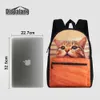 Musical Note Pattern School Bags For High Class Students College Stylish Laptop Backpack Women Men Traveling Rucksack Children Mochila Pack