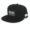 Partihandel Märke Snapback Caps Baseball Cap DGK Hat Gorras Planas Flat Hip Hop Gorra för män Kvinnor Casquette Gratis frakt