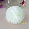 100pcs 9 cm garofano artificiale testa di fiore di seta decorativa per fai da te festa della mamma bouquet di fiori decorazione della casa festival forniture partito deco