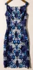 Lace Brodery Women Sheath Dress Cut Out Ärmlös Klänningar 1110k3