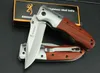 Browning DA51 quick opening EDC knives Camping Fishing Self-defense Hiking Tactical Combat Hunting Folding Knife