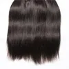 2017 nova chegada Cabelo Virgem Brasileiro de seda em linha reta 100% Cabelo Humano Weave Bundles Não Transformados Peruano Remy Extensões de Cabelo Ondulado 3 Pcs lote