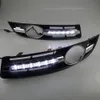 LED Daytime Running Light DRL With Fog Lamp Cover For Volkswagen Passat B6 Magotan 2006~2011 Replacement, 1 set, Fast Shipping