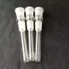 wholesale glass arm downstem for glass water pipe glass smoking bong 18mm male to 14mm female smoking 11 cm and 17 cm accessroy