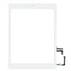 50pcs Touchscreenglas-Panel-Digitizer mit Schaltflächen Klebstoffbaugruppe für iPad Air Kostenloser Versand