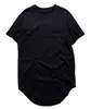 T-shirts pour hommes mode hommes étendu t-shirt palangre hip hop t-shirts femmes swag vêtements harajuku rock t-shirt homme Z0522