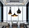 Lâmpada estilo vintage Europeu Wind Industrial Pingente Luz E27 Base DropLight para Restaurante Decoração de Casa Quarto LED Bulbo