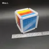 Plast Rainbow Slide Cube Block Gravity Puzzle Brain Mind Game Tidigt Head Start Training Toys Kids Gifts31152401032