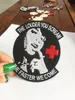 Mode Plus vous criez fort, plus vite nous venons broderie fer à coudre sur patch infirmière uniforme chemises insigne bricolage applique broderie 229Y