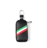 carbon fiber leather bag For Bmw Wallet Key 3 4 5 6 7 series X3 X4 320I530 keychain key case cover5438248