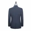 neue Herrenbekleidung Herrenanzüge Blazer Darouomo Mode Herrenanzug Marke Herrenblazer Business Slim Kleidung Anzugjacke und Hose für 237q