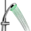 Wholesale- Handheld 7 Color LED Romantic Light Water Bath Home Bathroom Shower Head Glow