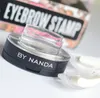 New arrival by nanda Eye brow Powder Makeup Eyes Brow Stamp Stencils 3 shape /box 3 colors dhl ship