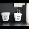 Bricolage toilette salle de bain autocollants sticker mural pour chambres d'enfants drôle décor à la maison décoration accessoires affiches sticker mural