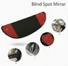 Car Mirror Blind Spot Second row seat glass Side Wide Angle Auto Rear View Adjustabe for parking assist trucks vehicle universal