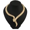 Punk Snake Choker Gothic Gold/Silver Tone Party Chokers Gifts Statement Necklaces