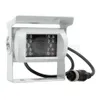 7inch TFT LCD Car Monitor + White 4pin IR Night Vision CCD Rear View Camera for Bus Houseboat Truck