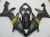 Yamaha YZFR1 2004 2005 용 무광택 검정색 페어링 세트 YZF R1 04 05 06 OT07 용 사출 성형 바디 워크 페어링 키트