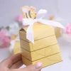 100pcs Cute Yellow Bees Candy Box Baby Shower Sweet Gift Wrap Wedding Party Decoration Faovrs