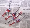 Atacado Sangue Pack A B O AB 4 Estilo pvc Chaveiros Pingentes DIY Q-8